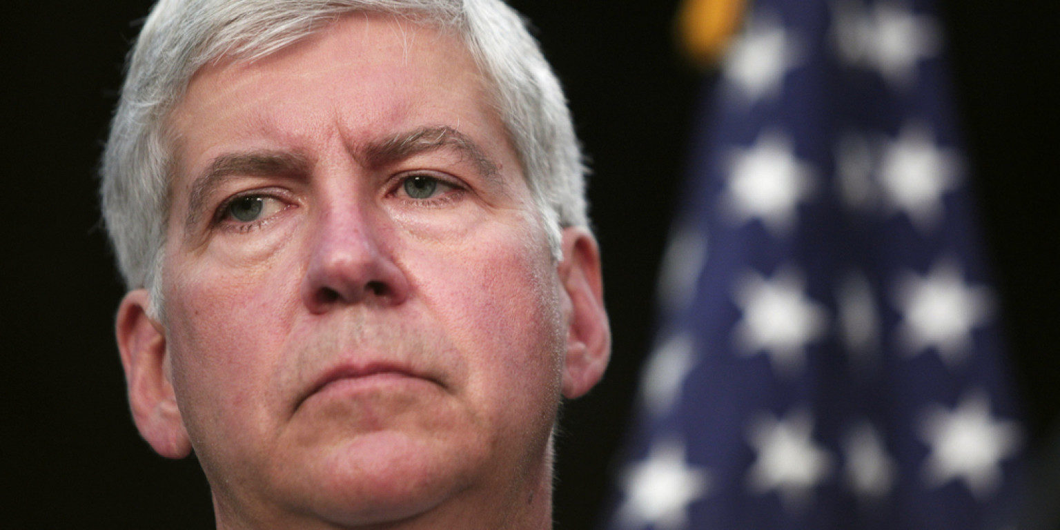 Michigan Gov And Detroit Emergency City Manager Orr Discuss Bankruptcy Filing