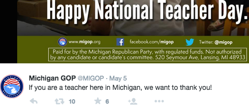 Teacher Appreciation