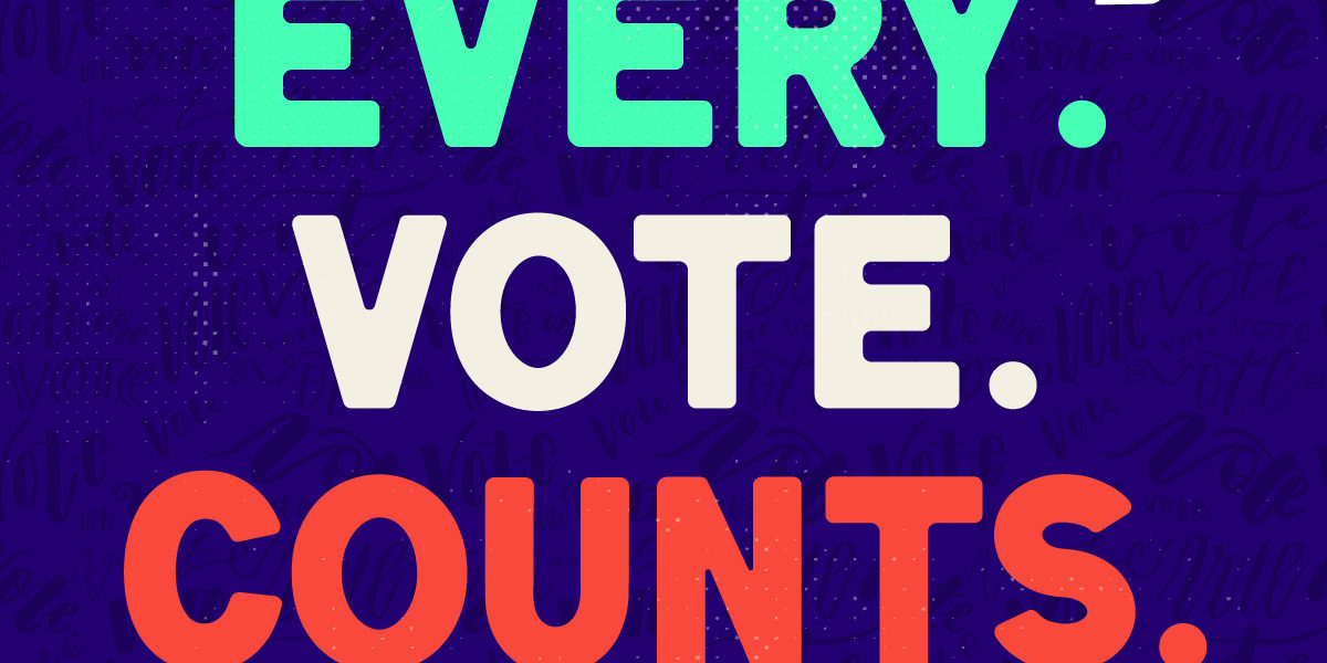 every vote counts