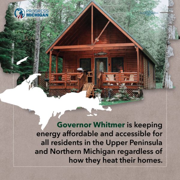 Whitmer is promoting energy affordability and accessibility in Michigan